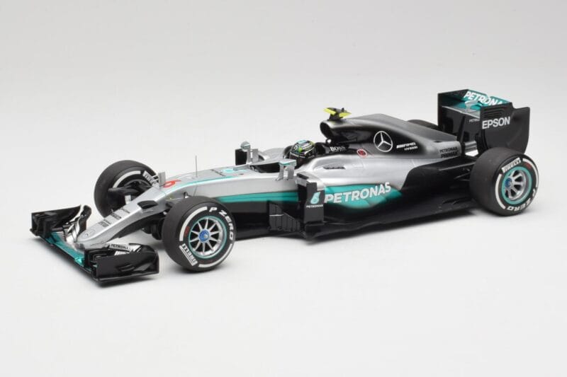 Mercedes AMG W07 #6 N. Rosberg Australia GP Winner 2016 Minichamps 1:18 110160006 Metall
