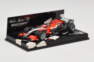 MF1 Toyota M16 #20 C. Albers F1 2006 Minichamps 1:43 400060019 Metall - pilt 2/5