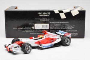 Panasonic Toyota Racing TF106 #8 R. Schumacher F1 2006 Minichamps 1:18 100060007 Metall - pilt 6/6