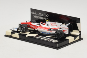 Toyota TF109 #10 T. Glock Panasonic Toyota Racing Australian GP 2009 Minichamps 1:43 400090010 Metall - pilt 3/5