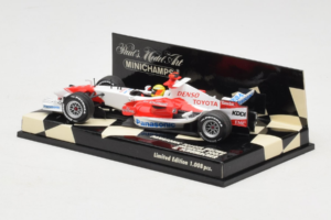 Toyota TF107 Panasonic #11 R. Schumacher Panasonic Toyota Racing Showcar 2007 Minichamps 1:43 400070081 Metall - pilt 3/5