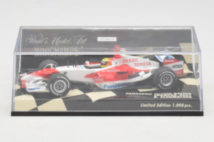 Toyota TF107 Panasonic #11 R. Schumacher Panasonic Toyota Racing Showcar 2007 Minichamps 1:43 400070081 Metall - pilt 5/5