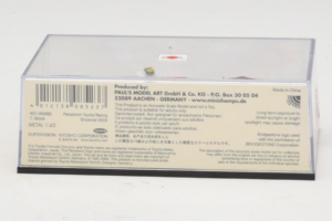 Panasonic Toyota Racing TF108 T. Glock F1 Showcar 2008 Minichamps 1:43 403080082 Metall - pilt 4/5