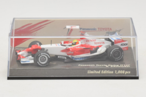 Toyota TF107 #11 R. Schumacher Panasonic Toyota Racing F1 2007 Minichamps 1:43 AM601286 Metall - pilt 4/5