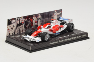 Toyota TF108 #12 J. Trulli Panasonic Toyota Racing F1 2008 Minichamps 1:43 AM61151 Metall - pilt 2/6