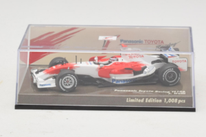 Toyota TF108 Panasonic #12 J. Trulli F1 2008 Minichamps 1:43 AM611513 Metall - pilt 5/5