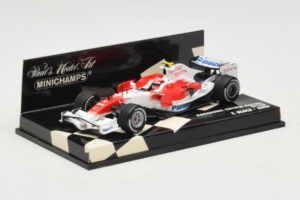 Toyota TF108 #11 T. Glock Panasonic Toyota Racing F1 2008 Minichamps 1:43 400080012 Metall - pilt 2/5