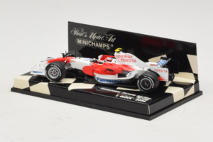 Toyota TF108 #11 T. Glock Panasonic Toyota Racing F1 2008 Minichamps 1:43 400080012 Metall - pilt 3/5