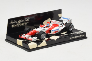Toyota TF104 Panasonic #16 R. Zonta Panasonic Toyota Racing 2004 Minichamps 1:43 400040116 Metall - pilt 2/5