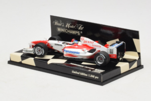Toyota TF104 Panasonic #16 R. Zonta Panasonic Toyota Racing 2004 Minichamps 1:43 400040116 Metall - pilt 3/5