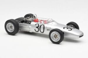 Porsche 804 #30 D. Gurney French Grand Prix 1962 AUTOart 1:18 86271 Metall - pilt 4/6