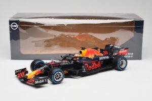 Red Bull Racing Honda RB16B #33 M. Verstappen Belgian GP Winner 2021 Minichamps 1:18 110211333 Vaik - pilt 7/7
