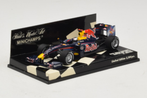 Red Bull Racing RB6 S. Vettel F1 Showcar 2010 Minichamps 1:43 400100075 Metall - pilt 2/5