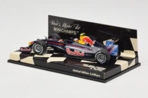 Red Bull Racing Renault RB5 #15 S. Vettel Showcar 2009 Minichamps 1:43 400090085 Metall - pilt 3/5
