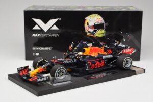 Red Bull RB16B #33 M. Verstappen Styrian & Austrian GP Winner 2021 Minichamps 1:18 113210933 Metall - pilt 6/6