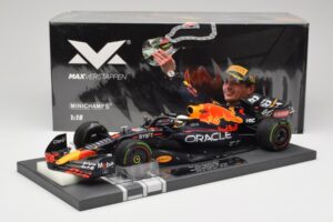 Red Bull RB18 #1 M. Verstappen Emilia Romagna GP 2022 Winner Minichamps 1:18 113220401 Vaik - pilt 7/7