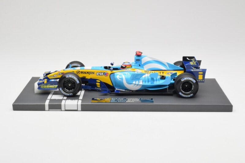 Renault F1 Team R25 #5 F. Alonso Winner French GP 2005 Minichamps 1:18 117051005 Metall