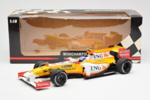 Renault F1 Team R29 #10 R. Grosjean F1 2009 Minichamps 1:18 150090108 Metall - pilt 6/6