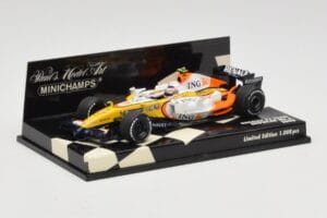 Renault R28 #6 Showcar 2008 Minichamps 1:43 400080076 Metall - pilt 2/5