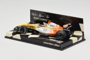 Renault R28 #6 Showcar 2008 Minichamps 1:43 400080076 Metall - pilt 3/5