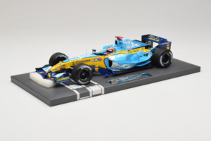 Renault R25 #5 F. Alonso 2nd Place Belgian GP 2005 Minichamps 1:18 117051605 Metall - pilt 2/7