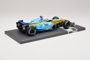 Renault R25 #5 F. Alonso 2nd Place Belgian GP 2005 Minichamps 1:18 117051605 Metall - pilt 3/7