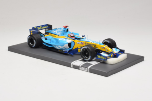 Renault R25 #5 F. Alonso 2nd Place Belgian GP 2005 Minichamps 1:18 117051605 Metall - pilt 4/7