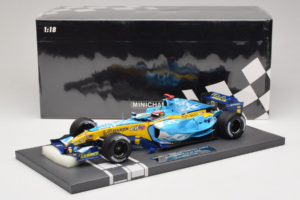 Renault R25 #5 F. Alonso 2nd Place Belgian GP 2005 Minichamps 1:18 117051605 Metall - pilt 7/7