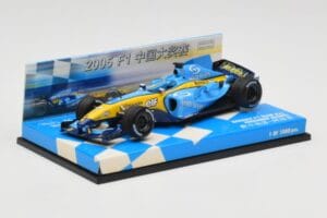 Renault R25 #5 F. Alonso Race Car 2005 Minichamps 1:43 403050025 Metall - pilt 2/5