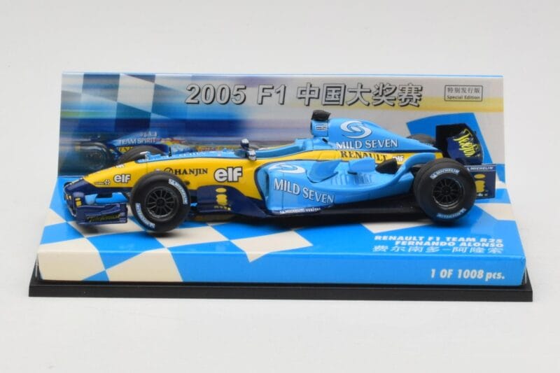 Renault R25 #5 F. Alonso Race Car 2005 Minichamps 1:43 403050025 Metall