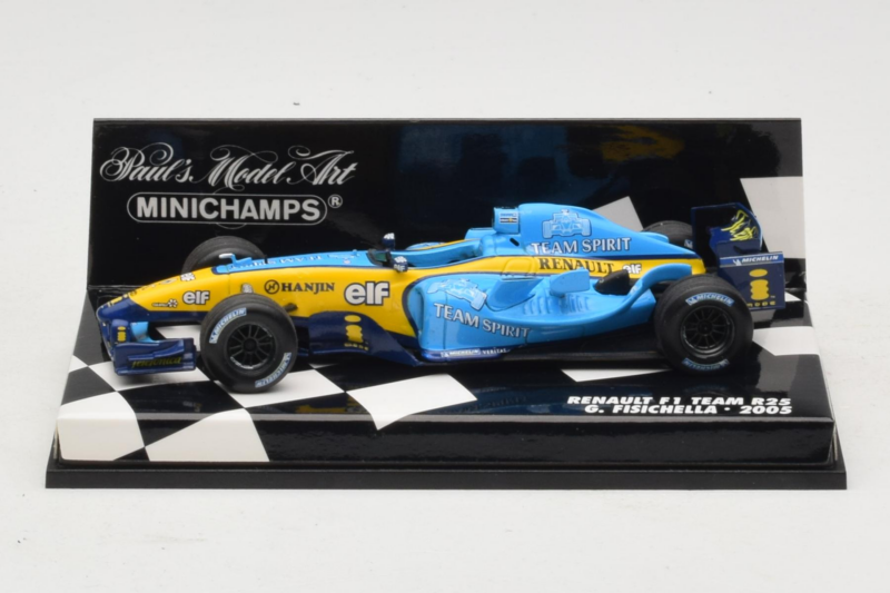 Renault R25 #6 G. Fisichella F1 2005 Minichamps 1:43 400050006 Metall