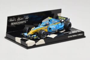 Renault R26 H. Kovalainen F1 Test Car 2006 Minichamps 1:43 400060041 Metall - pilt 2/5
