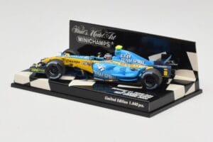 Renault R26 H. Kovalainen F1 Test Car 2006 Minichamps 1:43 400060041 Metall - pilt 3/5
