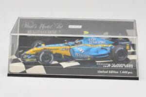 Renault R26 H. Kovalainen F1 Test Car 2006 Minichamps 1:43 400060041 Metall - pilt 5/5