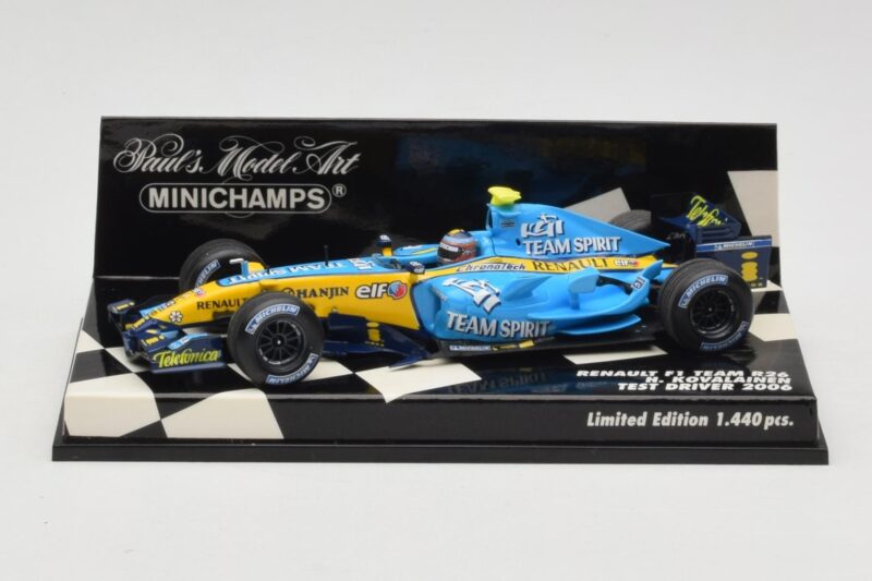 Renault R26 H. Kovalainen F1 Test Car 2006 Minichamps 1:43 400060041 Metall
