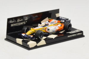 Renault R27 #4 H. Kovalainen Renault F1 Team Showcar 2007 Minichamps 1:43 400070074 Metall - pilt 2/5