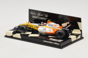 Renault R27 #4 H. Kovalainen Renault F1 Team Showcar 2007 Minichamps 1:43 400070074 Metall - pilt 3/5