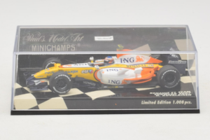 Renault R27 #4 H. Kovalainen Renault F1 Team Showcar 2007 Minichamps 1:43 400070074 Metall - pilt 4/5