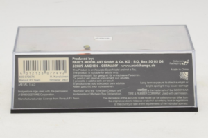 Renault R27 #4 H. Kovalainen Renault F1 Team Showcar 2007 Minichamps 1:43 400070074 Metall - pilt 5/5