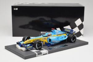 Renault R25 #5 F. Alonso San Marino GP Winner 2005 Minichamps 1:18 117050405 Vaik - pilt 7/7