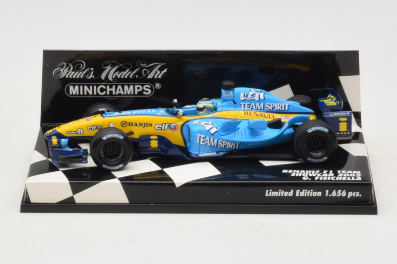 Renault R25 #6 G. Fisichella Renault F1 Team Showcar 2005 Minichamps 1:43 400050076 Metall