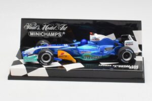Sauber C24 J. Villeneuve F1 2005 Minichamps 1:43 400050011 Metall