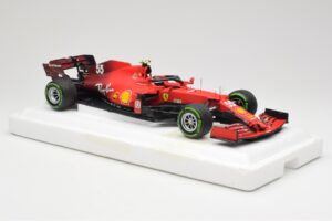 Scuderia Ferrari SF21 #55 C. Sainz Emilia Romagna GP 2021 BBR 1:18 BBR211855 Metall - pilt 4/7