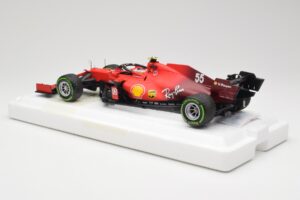 Scuderia Ferrari SF21 #55 C. Sainz Emilia Romagna GP 2021 BBR 1:18 BBR211855 Metall - pilt 5/7