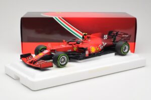 Scuderia Ferrari SF21 #55 C. Sainz Emilia Romagna GP 2021 BBR 1:18 BBR211855 Metall - pilt 7/7