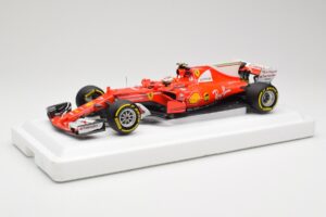 Scuderia Ferrari SF70H #7 K. Raikkonen Australian GP 2017 End of Race BBR 1:18 BBR181707-E Metall