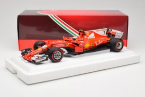 Scuderia Ferrari SF70H #7 K. Raikkonen Monaco GP 2017 BBR 1:18 BBR181717 Metall - pilt 7/7