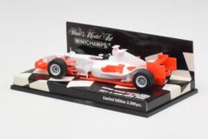 Super Aguri SA06 A. Suzuki F1 2006 Minichamps 1:43 400060224 Metall - pilt 2/5