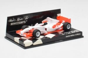 Super Aguri SA06 A. Suzuki F1 2006 Minichamps 1:43 400060224 Metall - pilt 3/5