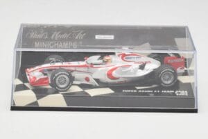 Super Aguri SA05 #23 Y. Ide F1 2006 Minichamps 1:43 400060023 Metall - pilt 5/5